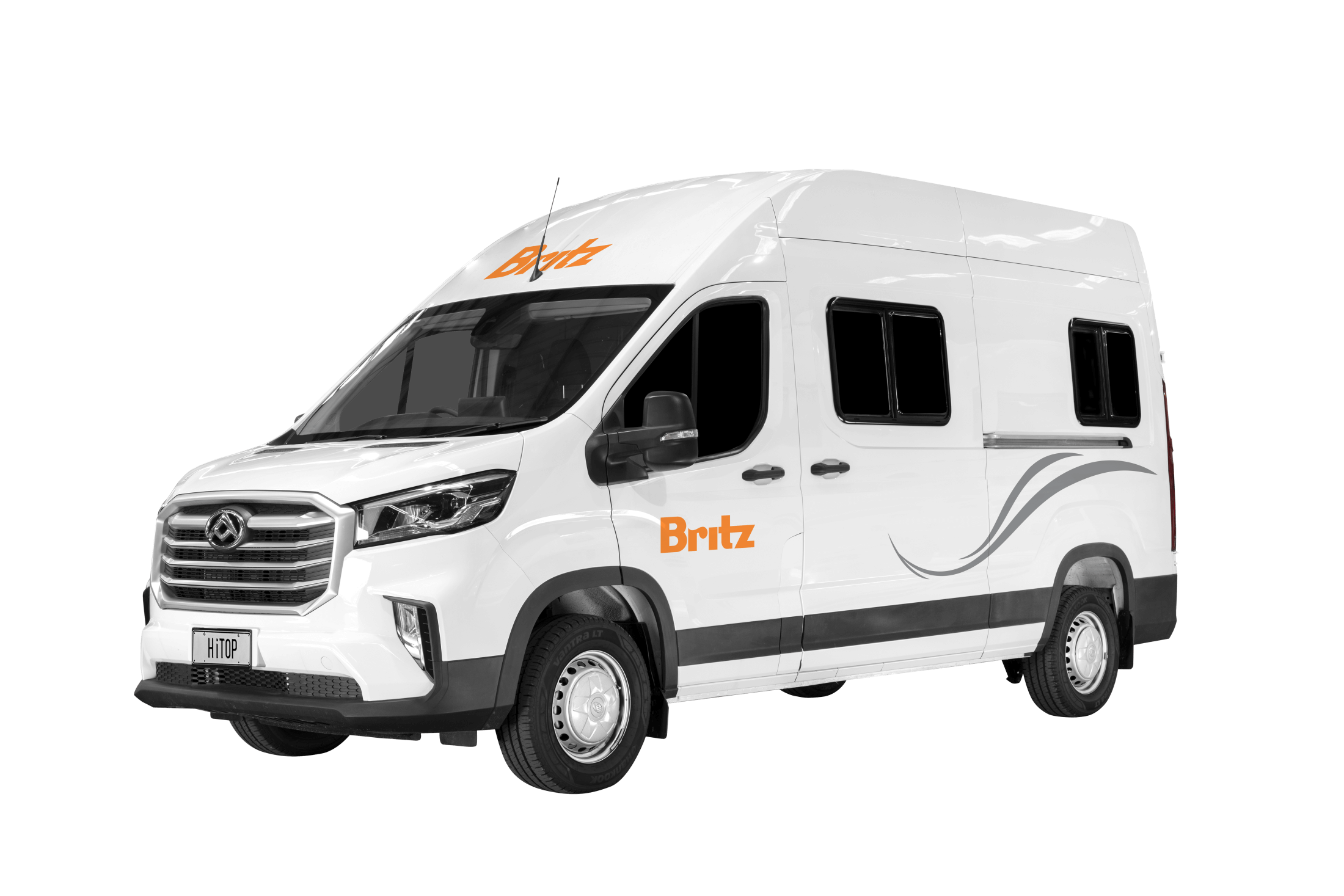 Britz Hitop campervan i Australien
