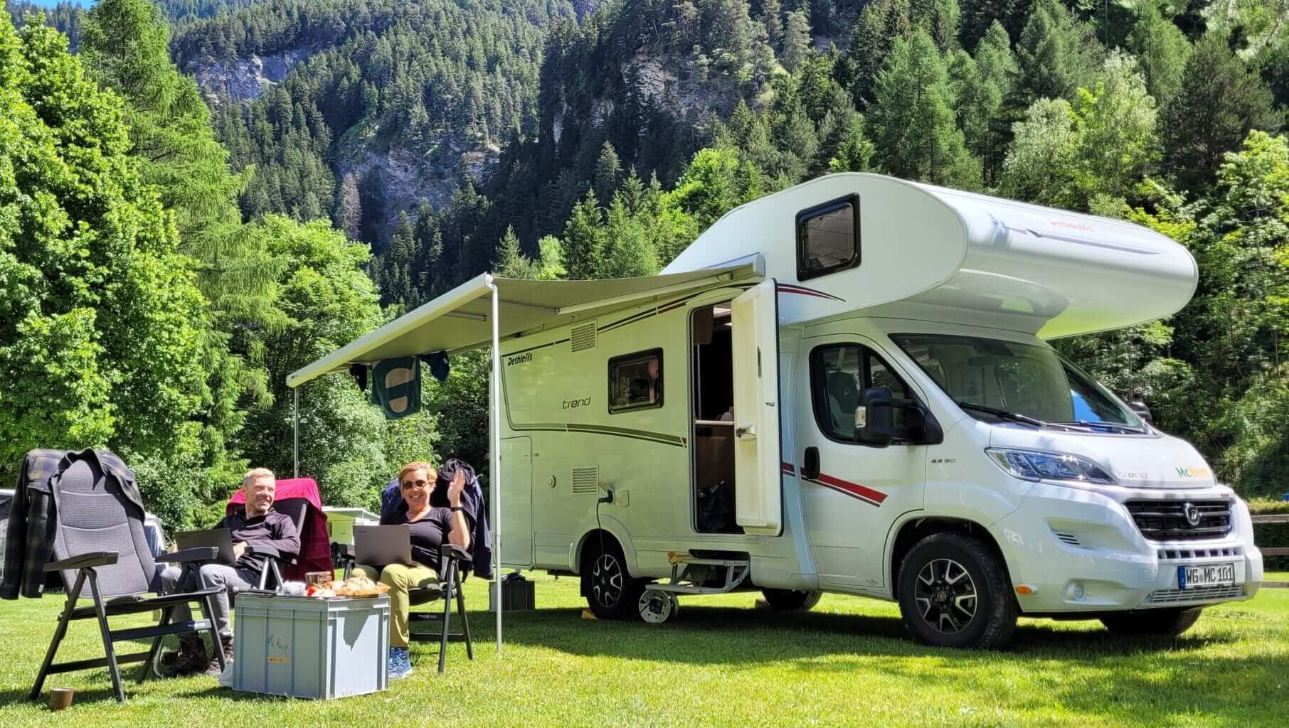 Autocampers.dk i Schweiz