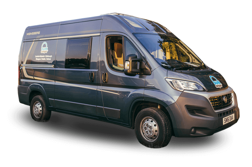 Bunk Aero Campervan til leje i England, Skotland og Irland