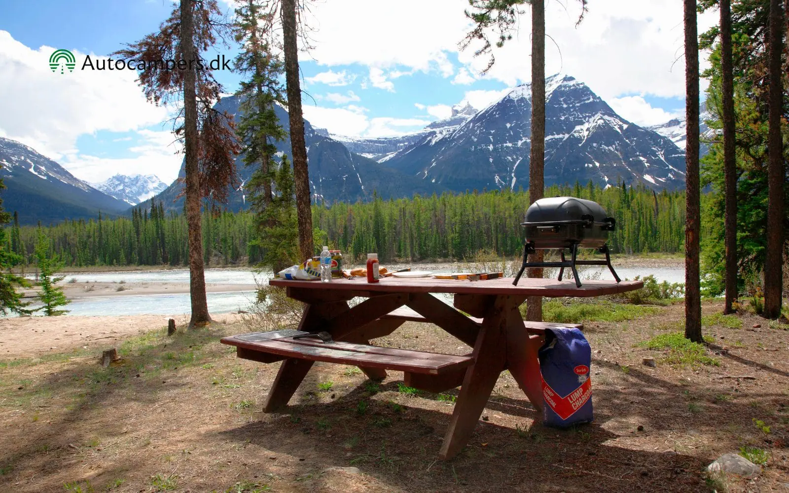 Camping i Jasper National Park