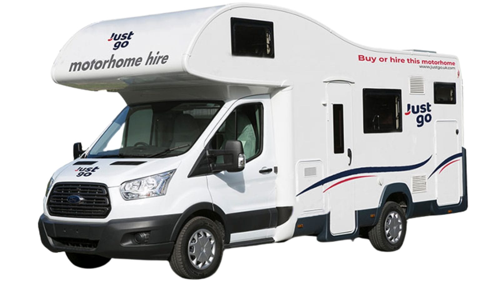 Just Go Adventurer autocamper til leje - fritlagt