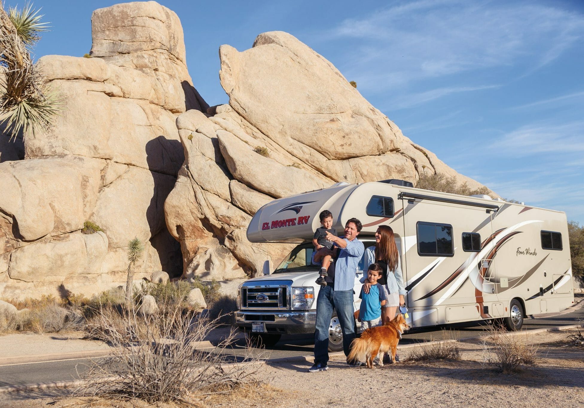 Joshua Tree er perfekt til oplevelser i autocamper