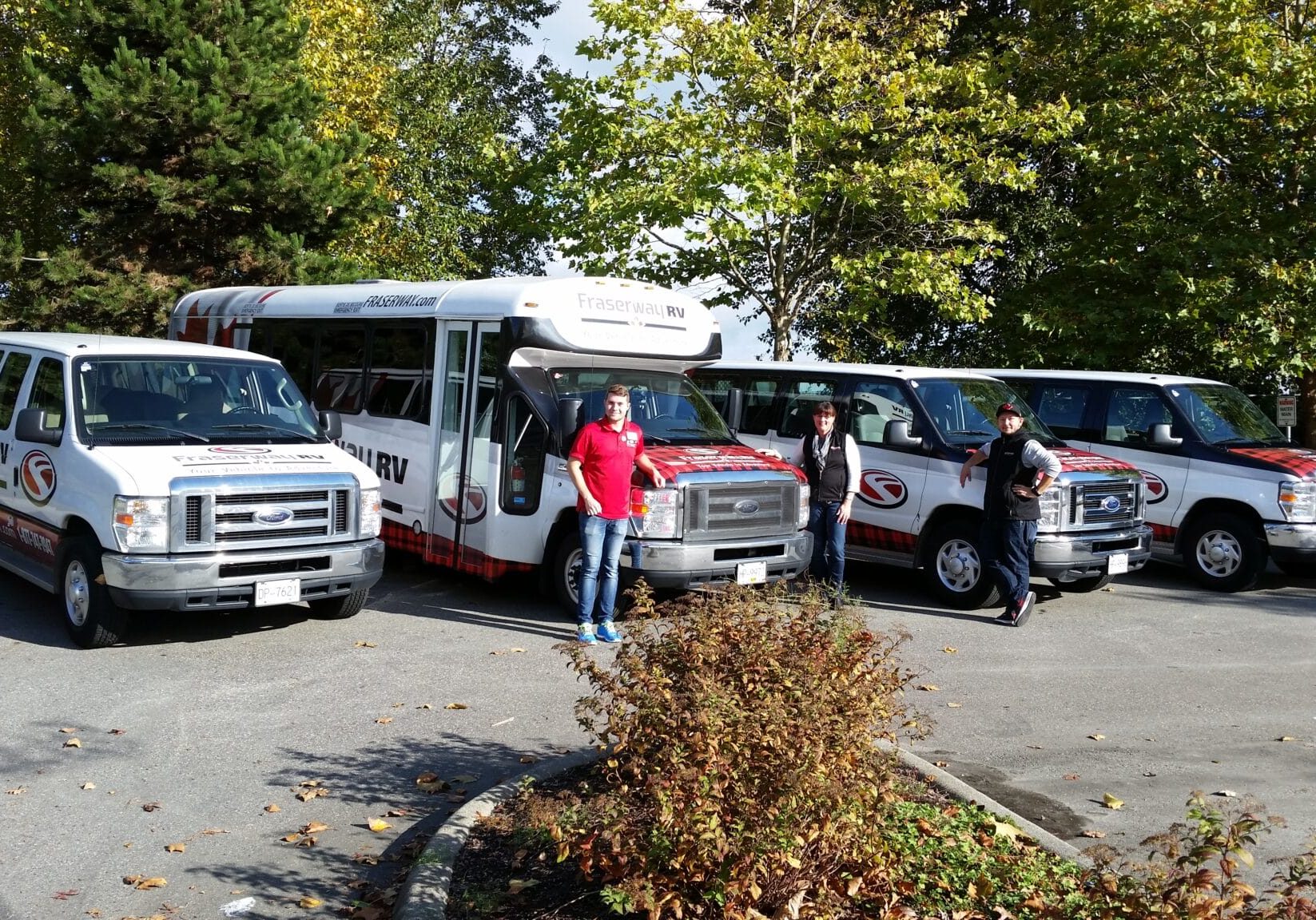 Fraserway shuttle busser