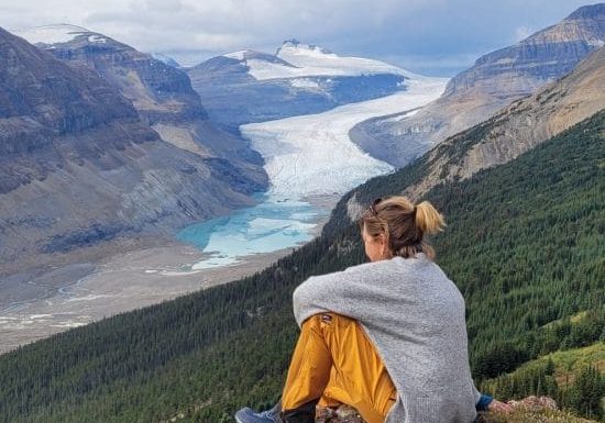 Dorte Kuula på Parker Ridge Trail