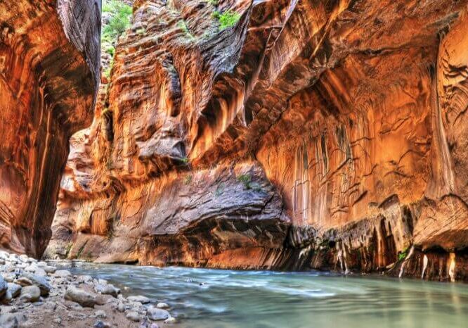 The Narrows i Zion Nationalpark